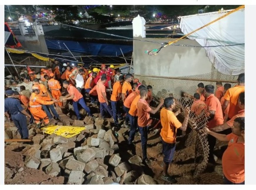 Tragedy at Simhachalam Temple: Wall Collapse During Chandanotsavam Claims Lives